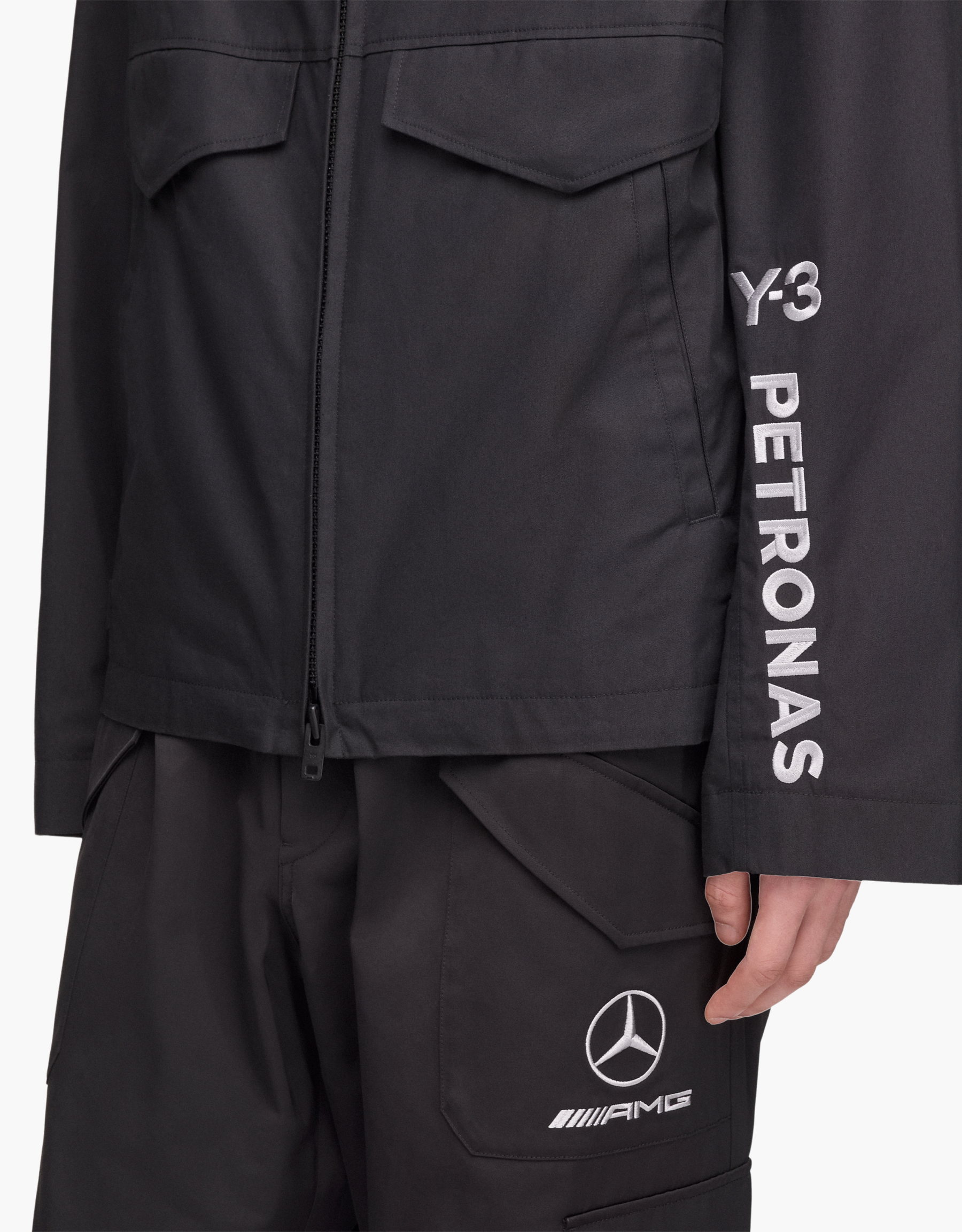 Chaqueta bordado "Mercedes Wolf" - MERCEDES F1 X Y-3