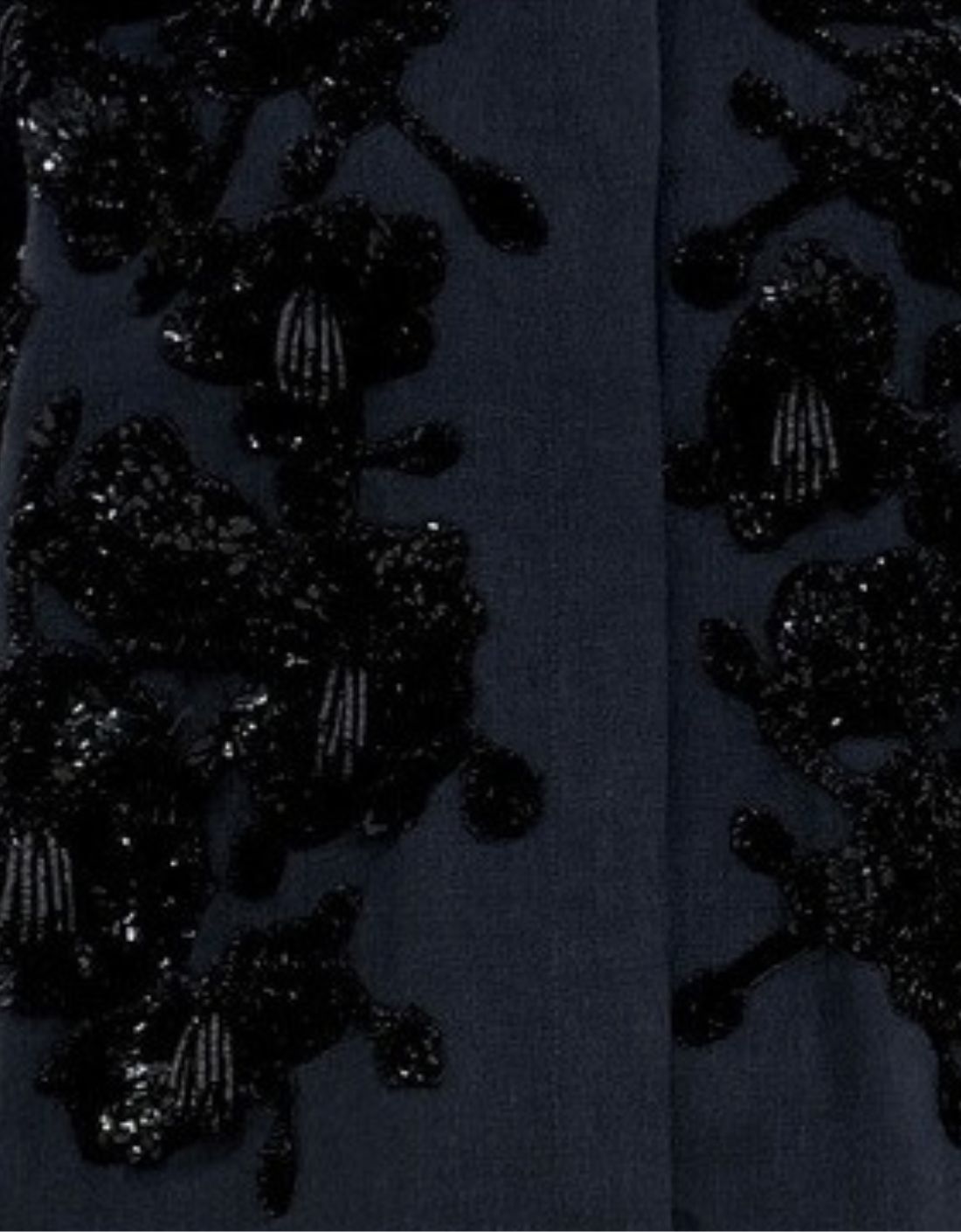 Robe en lin perlée « Mogra »