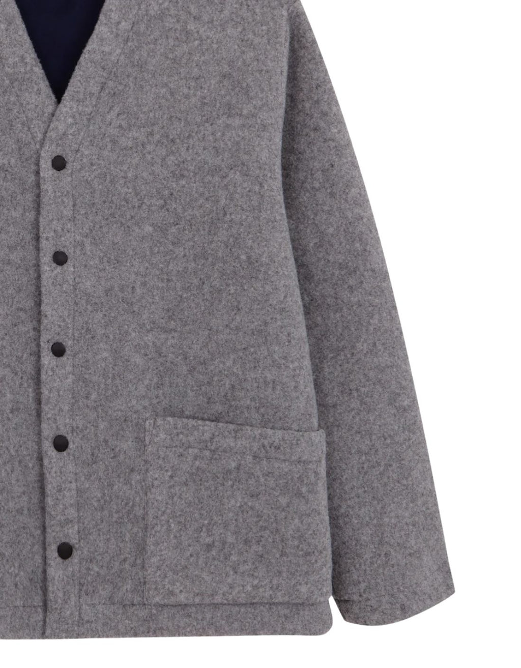 Virgin wool jacket "Winter Cardigan"