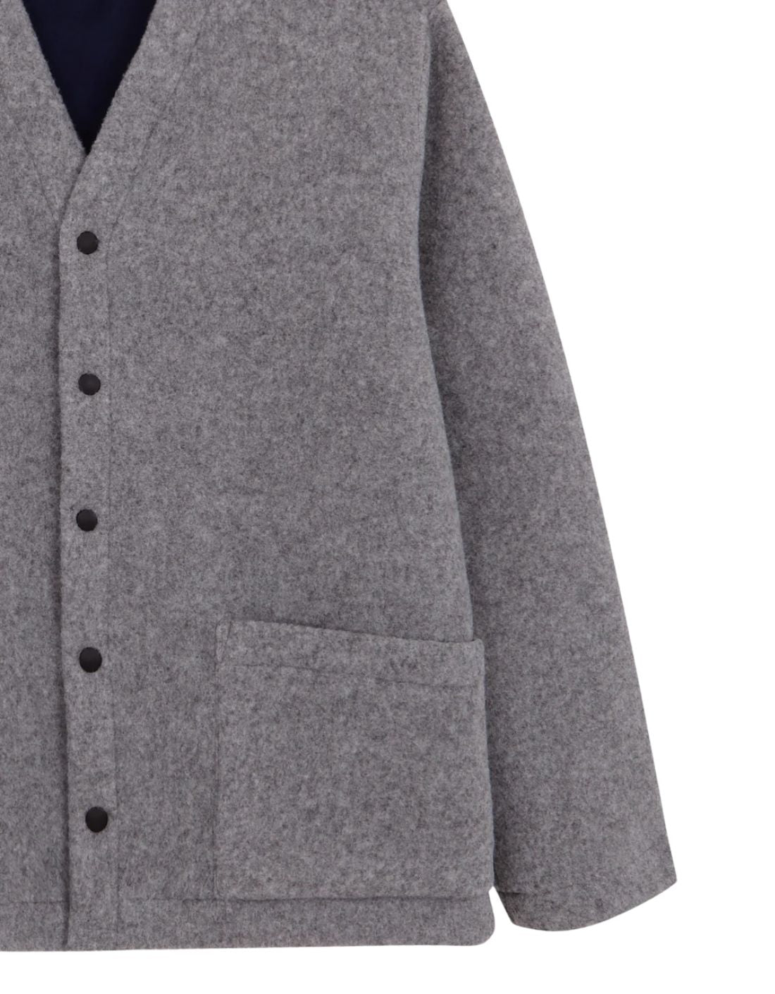 Virgin wool jacket "Winter Cardigan"
