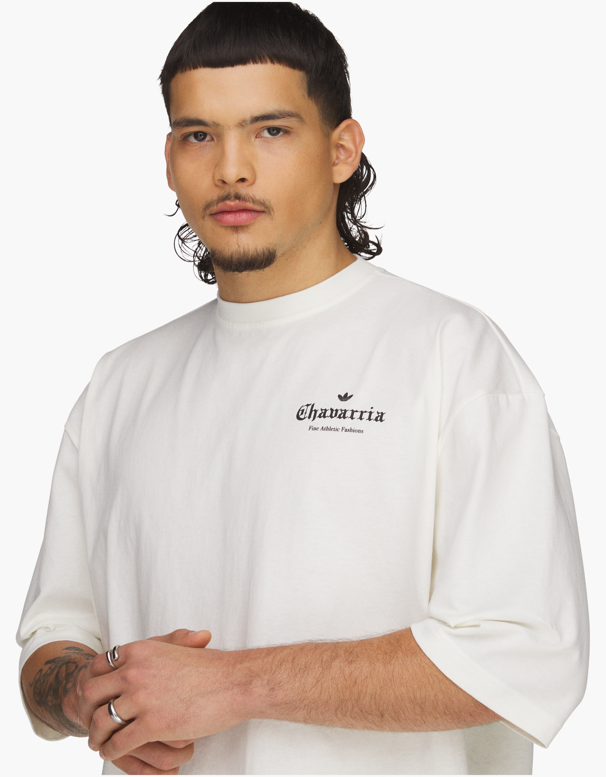 Camiseta logo tee "CHAVARRIA ROSE" - aWC – vista 8