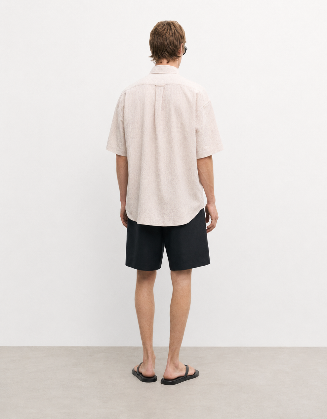 Camisa baggy "Seersucker" – vista 7