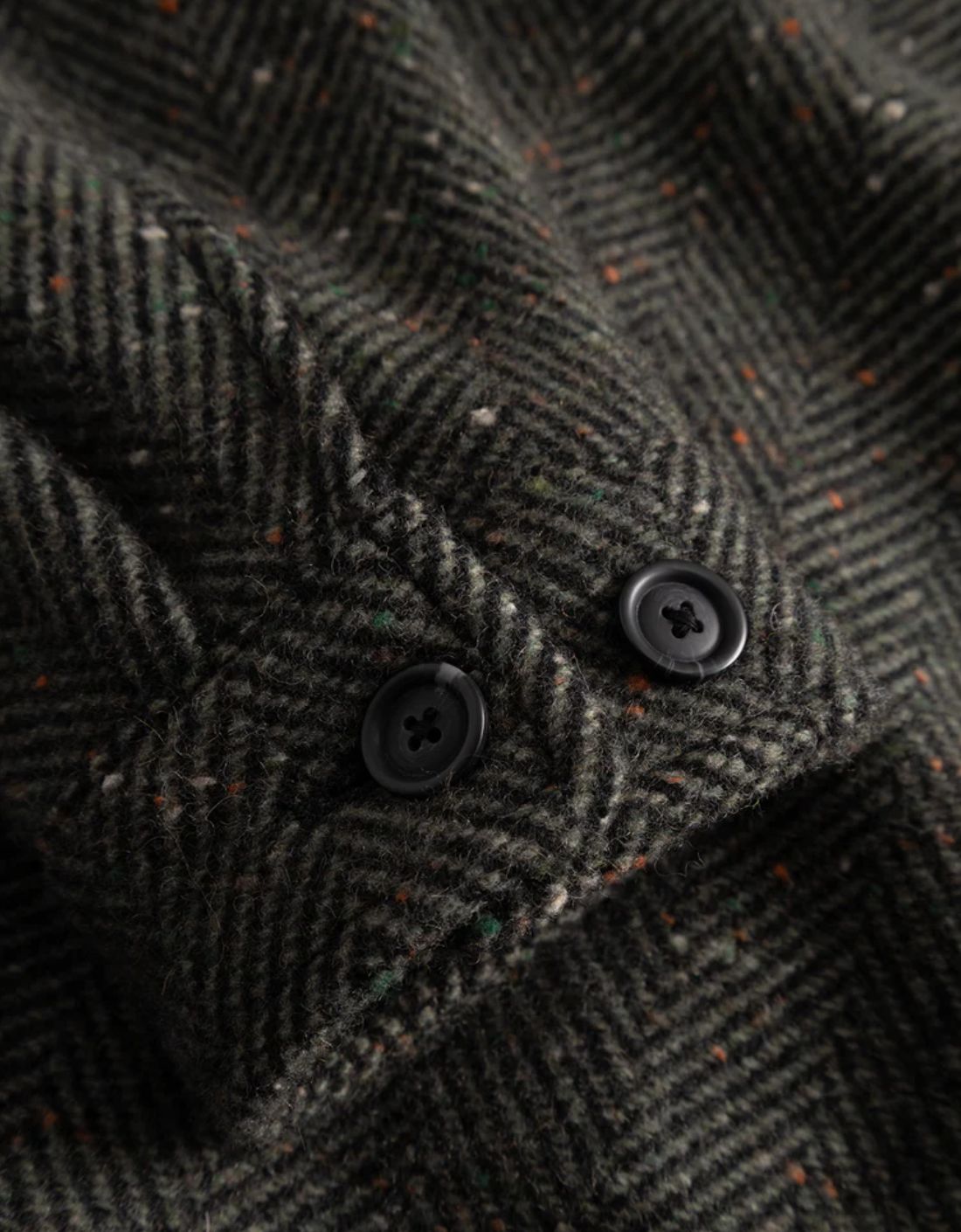 Chaqueta de lana "Marseille Herringbone" – vista 7