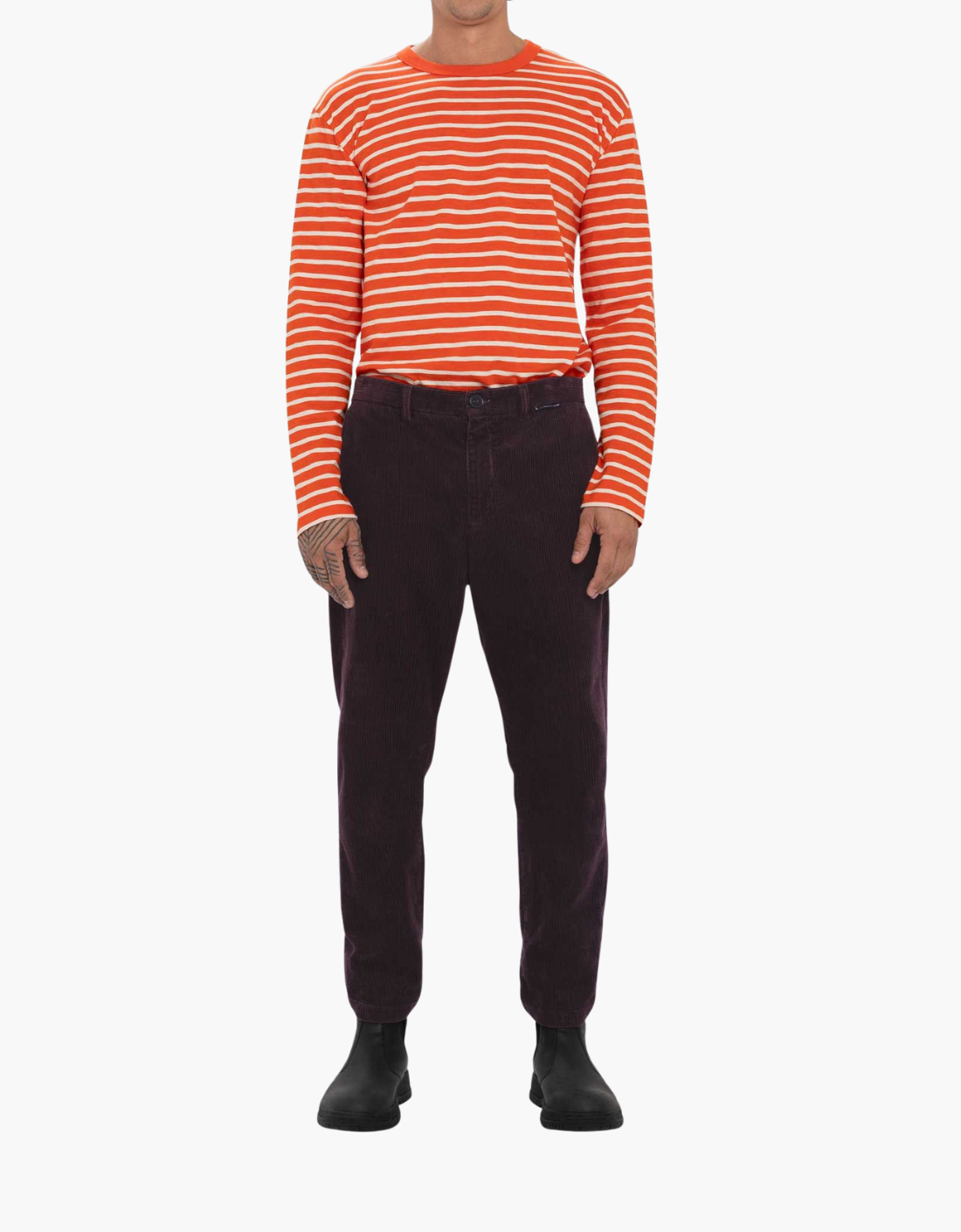 Pantalon en velours côtelé « Erroa » LM