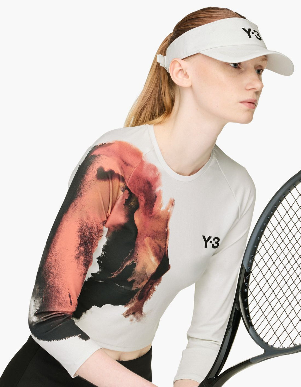 Camiseta crop  "Ambar Orbgry" Y-3
