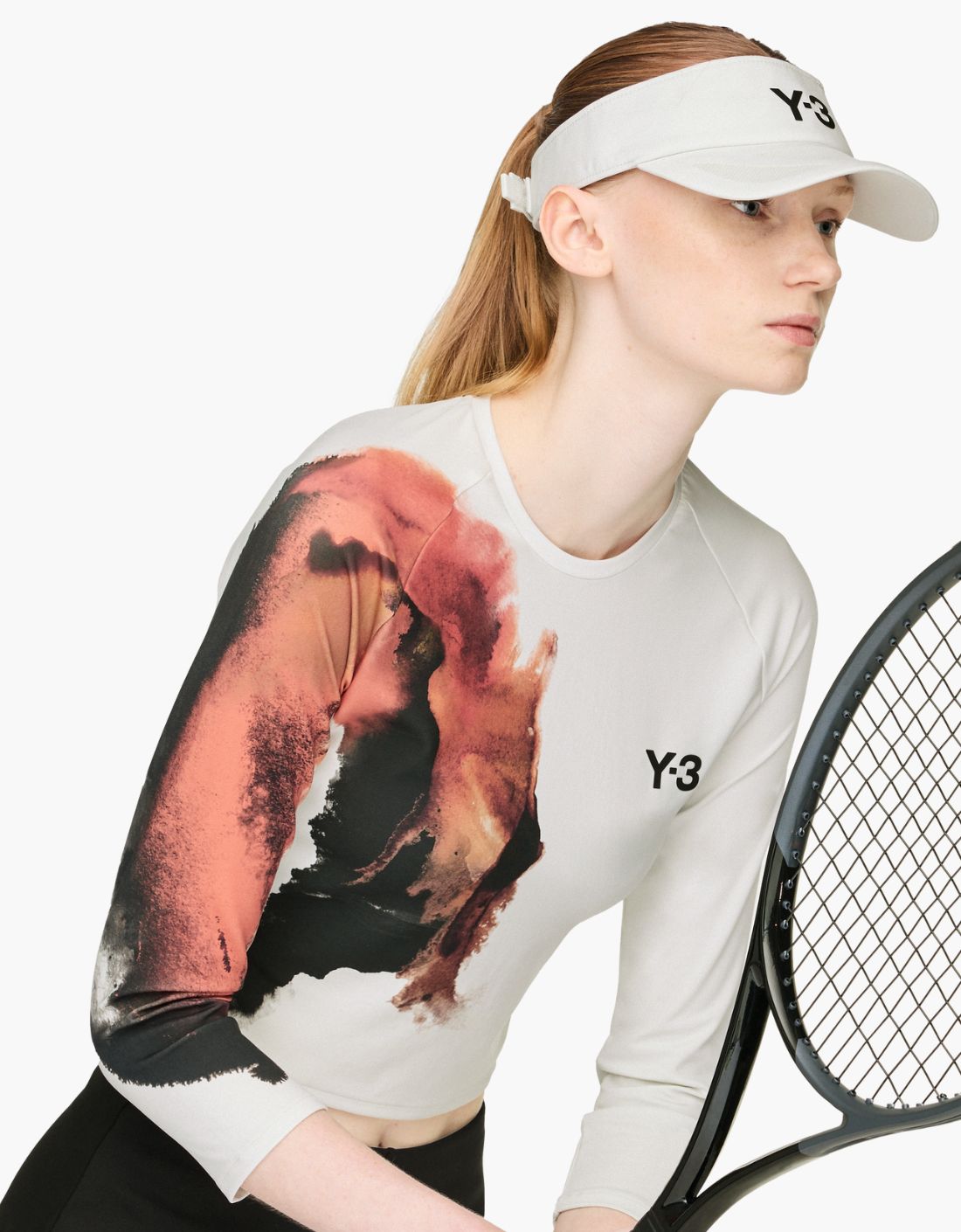 Camiseta crop  "Ambar Orbgry" Y-3