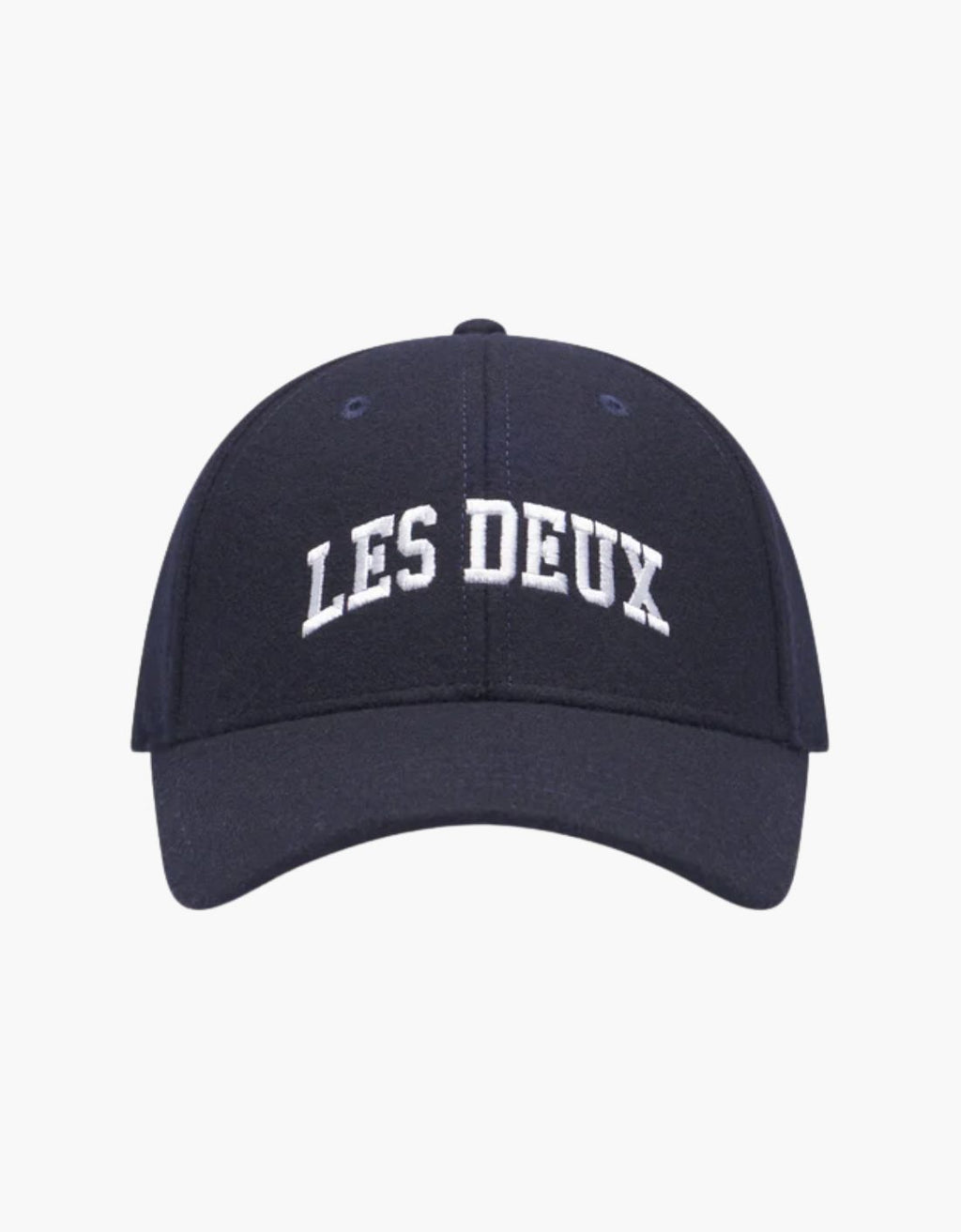 Casquette de baseball en laine - Bleu marine