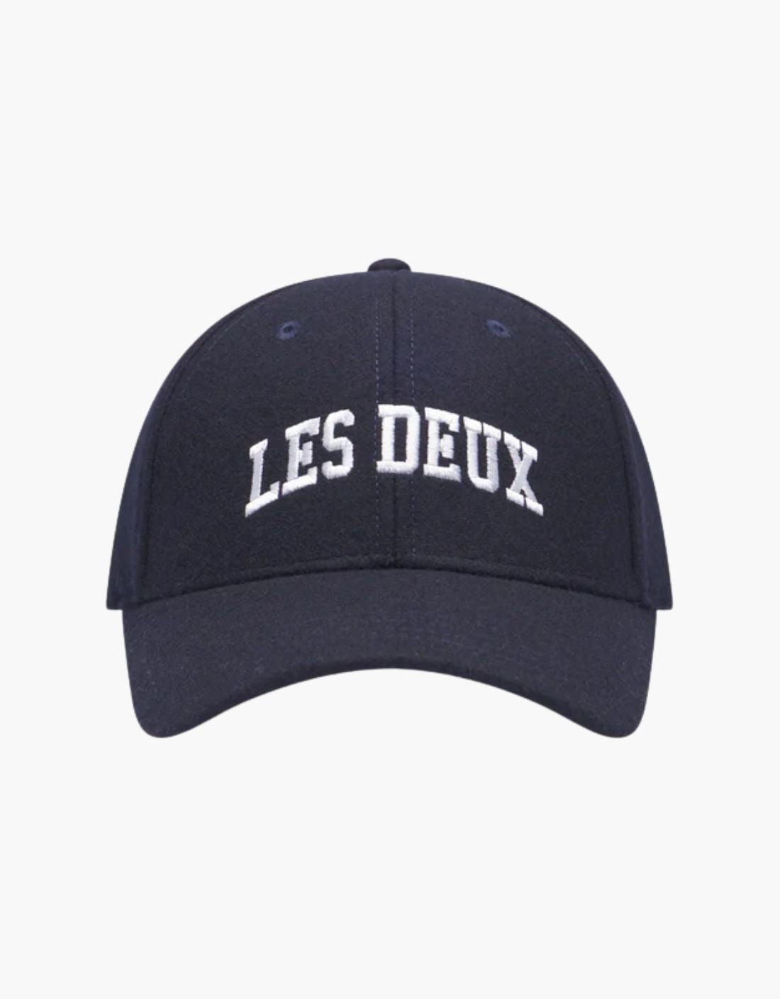 Casquette de baseball en laine - Bleu marine