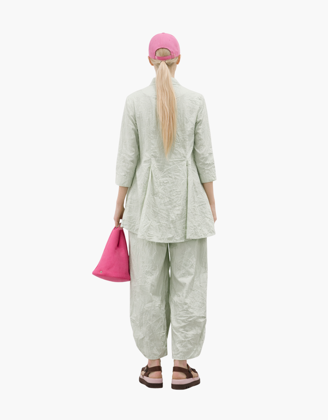 Pantalon balloon "Embossed"