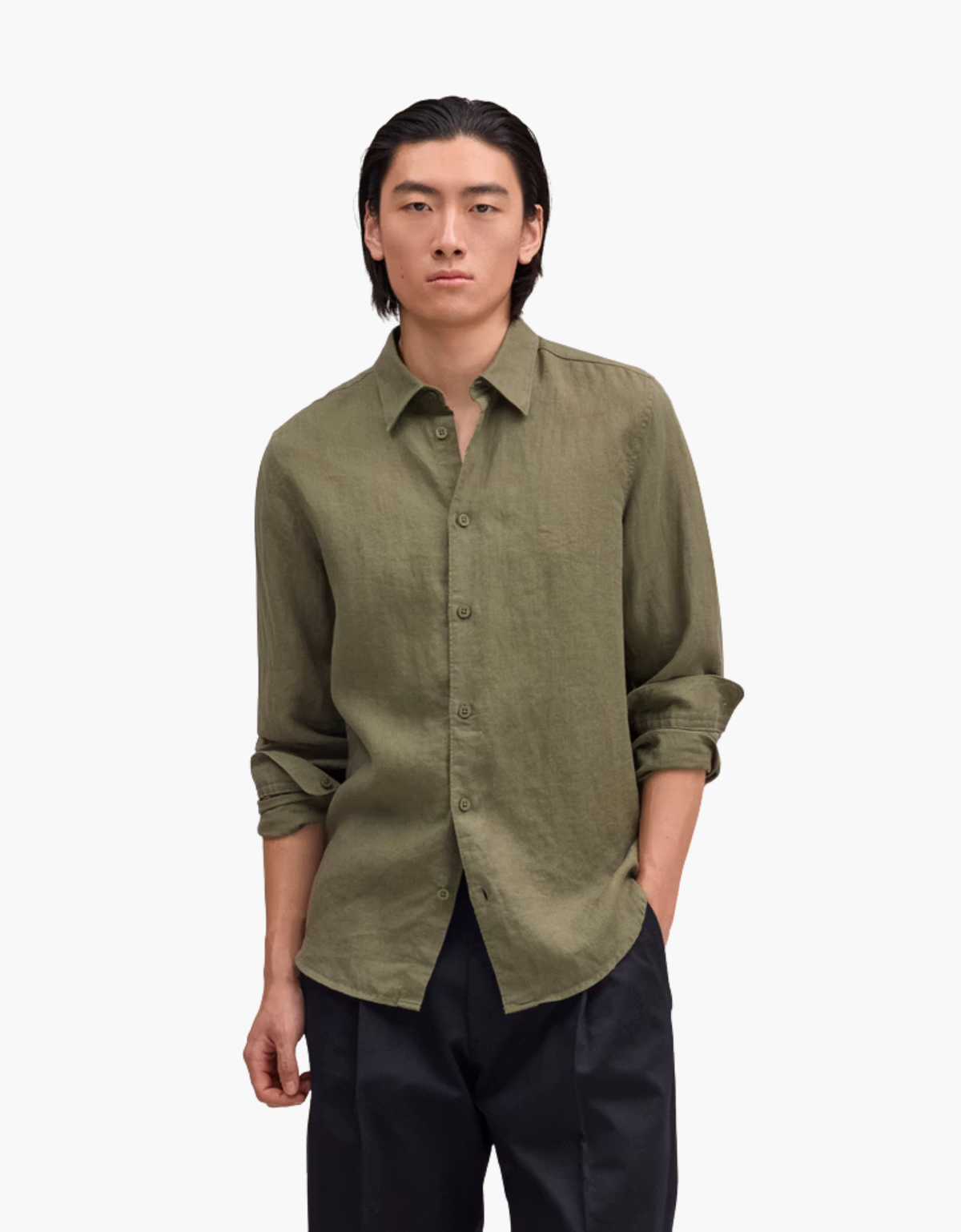 Camisa de lino "Enzo 5708" – vista 8
