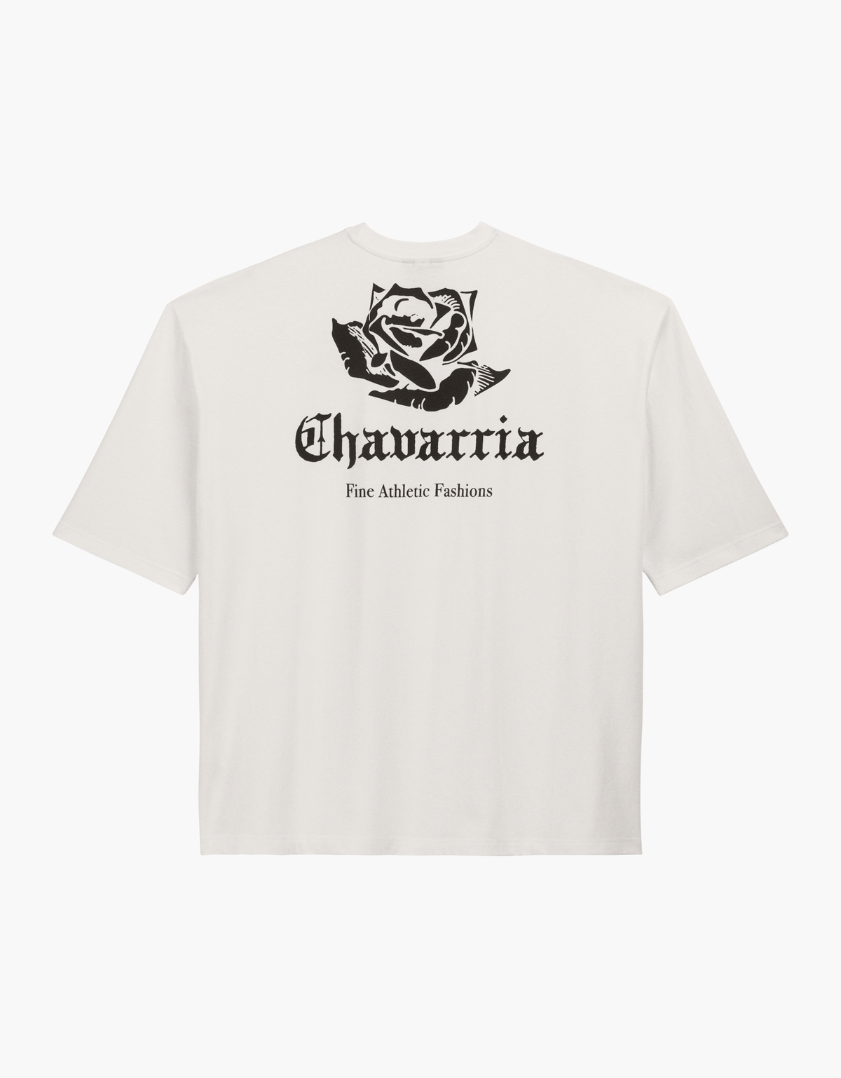 Camiseta logo tee "CHAVARRIA ROSE" - aWC – vista 3