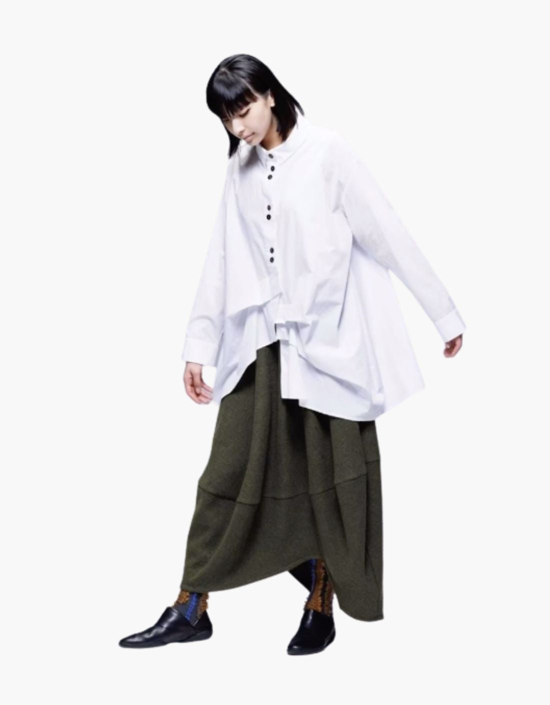 Camisa botones nacarados "Yukari" - 253409