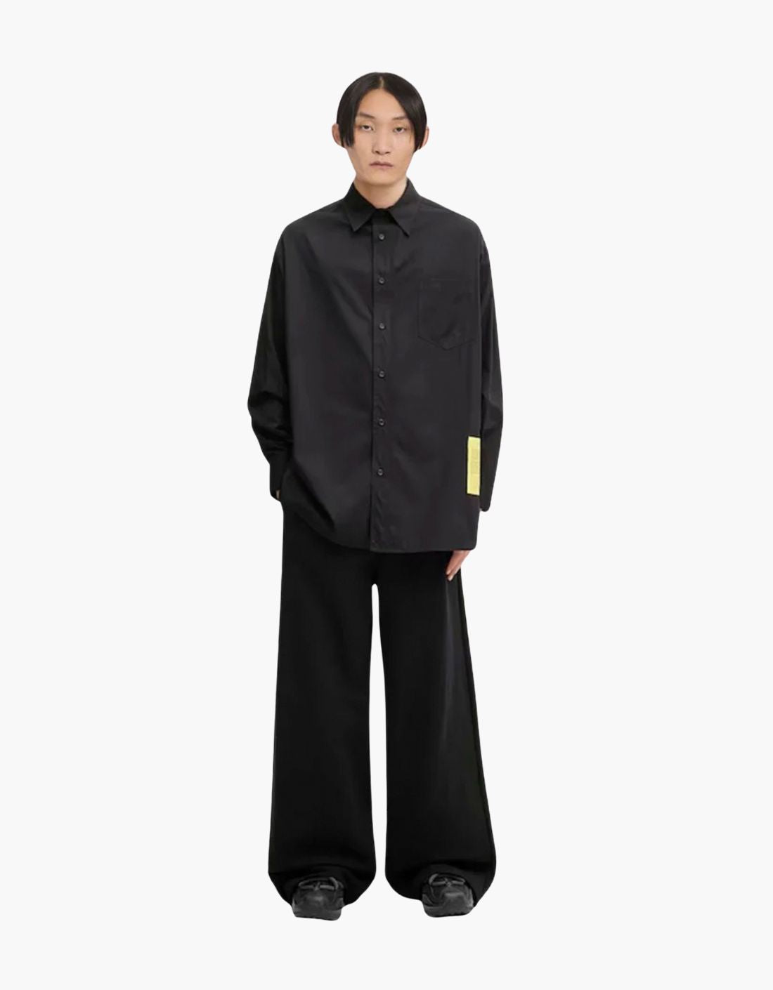 Camisa con bolsillo "Yellow square" - MM6