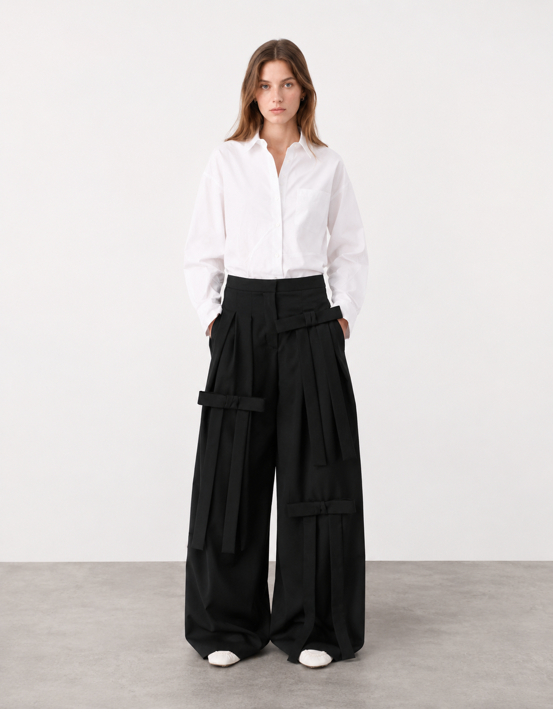 Pantalones con lazos "Ribbon"