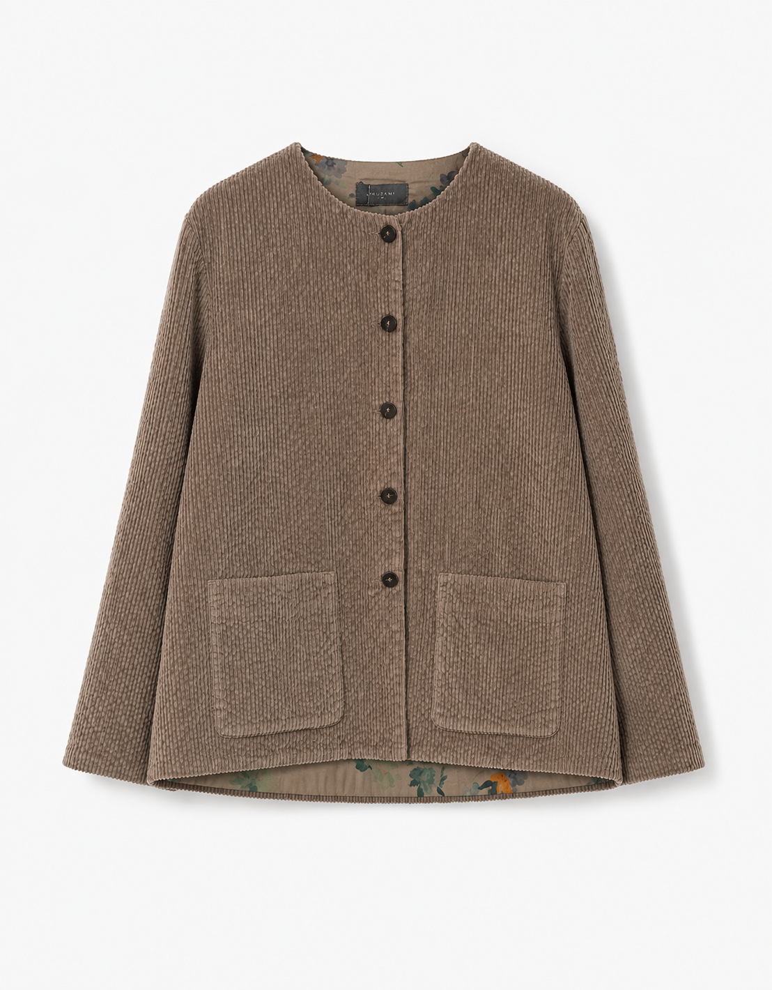 Chaqueta lana bolsillos "Twig"