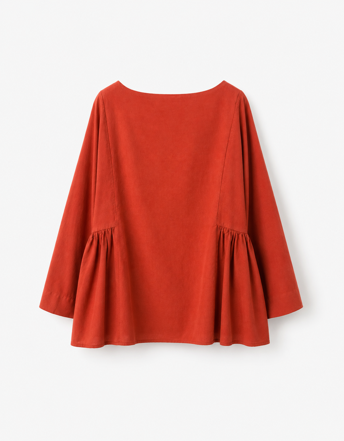 Blusa algodón "Arricci Fianco"