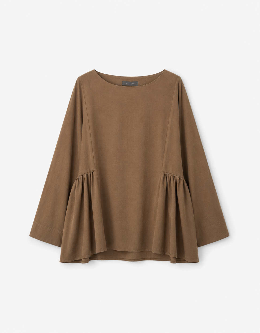 Blusa algodón "Arricci Fianco"