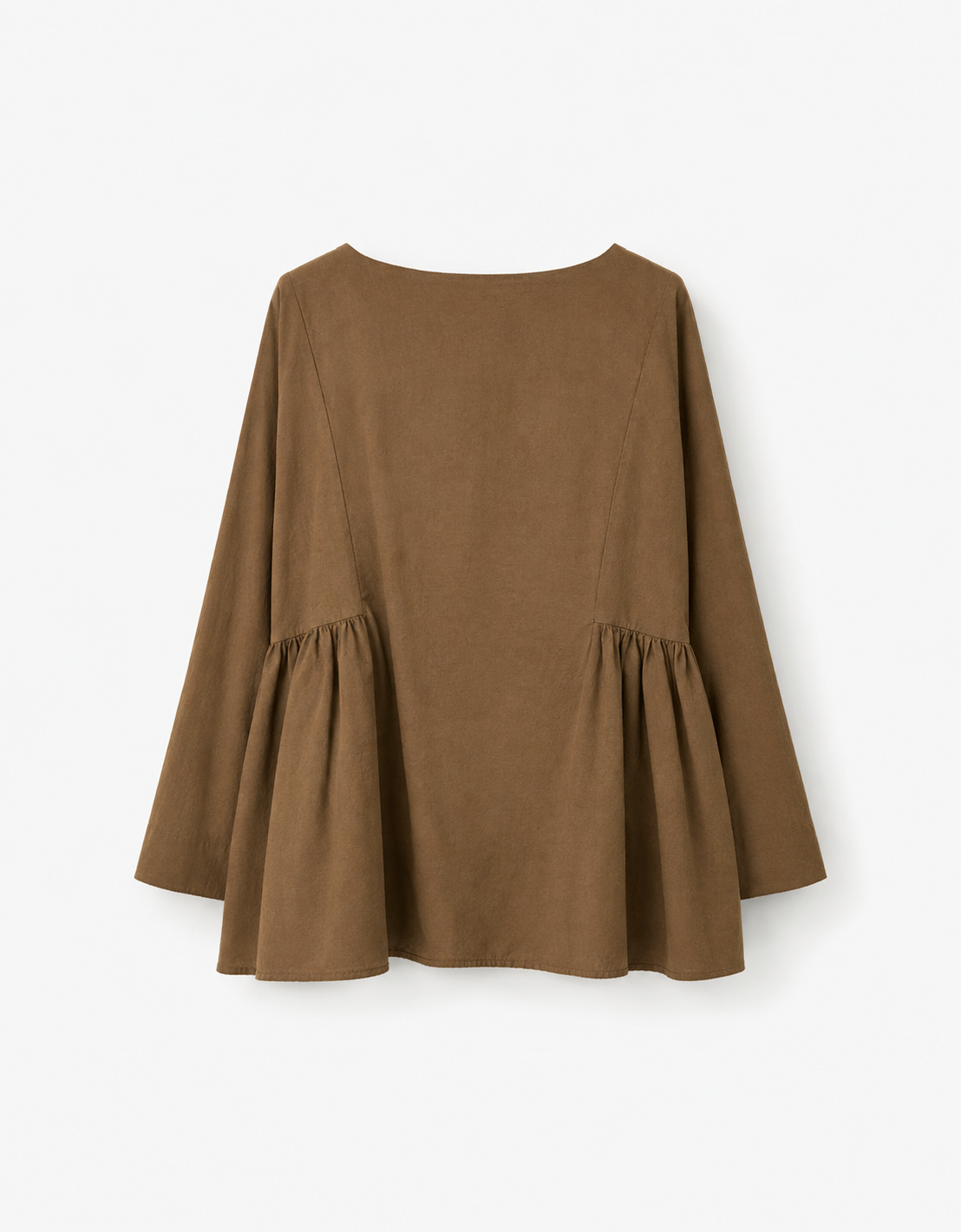 Blusa algodón "Arricci Fianco"