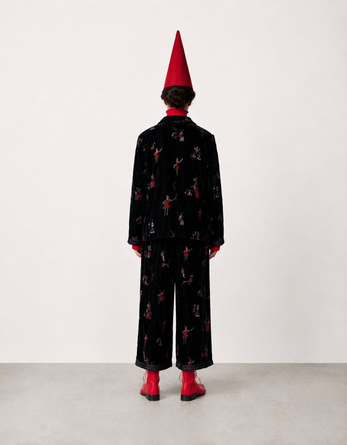 Pantalon terciopelo "Velluto Circo"