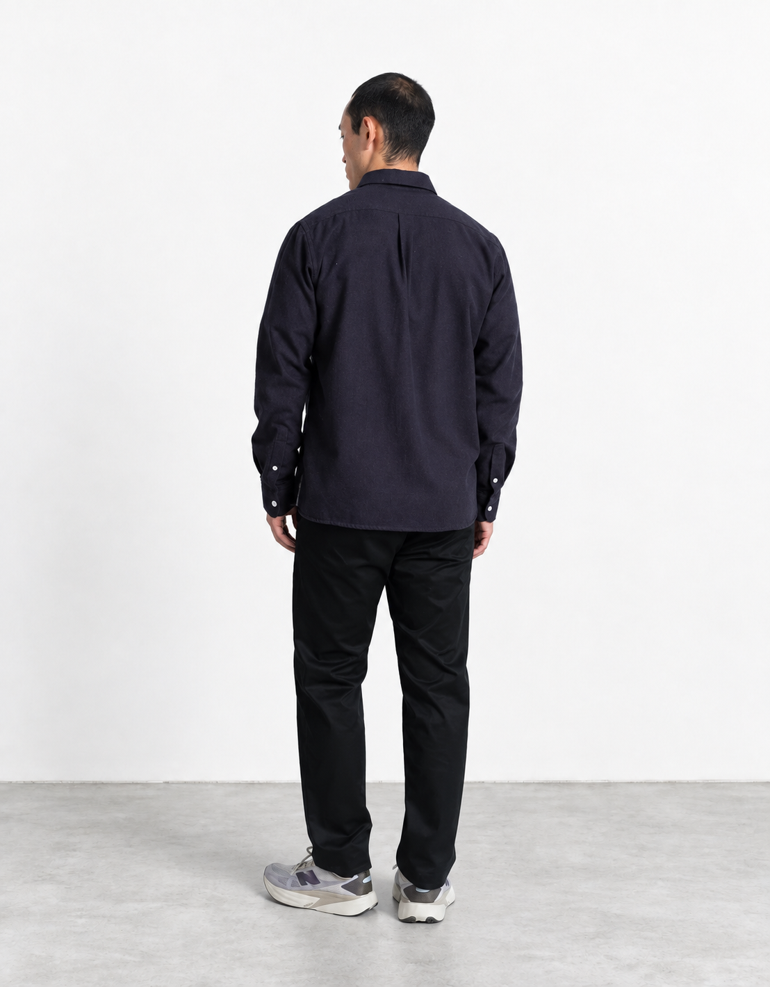 Camisa twill bicolor "Eugui"