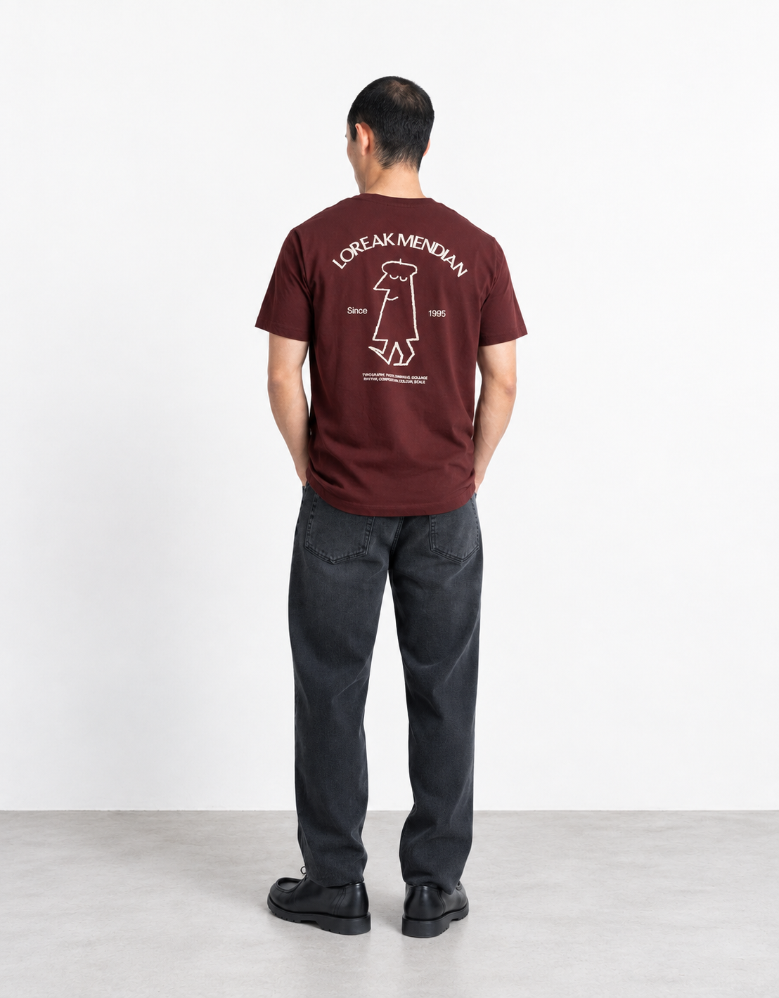 Camiseta algodón estampada "Paseo"