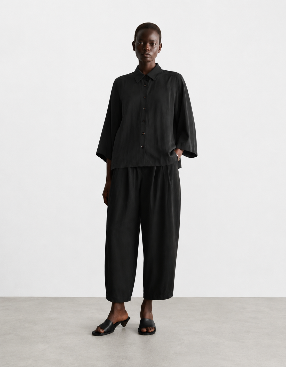 Camisa con lino "Ara" – vista principal