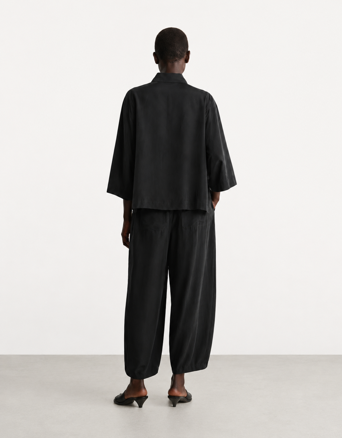 Camisa con lino "Ara" – vista 2