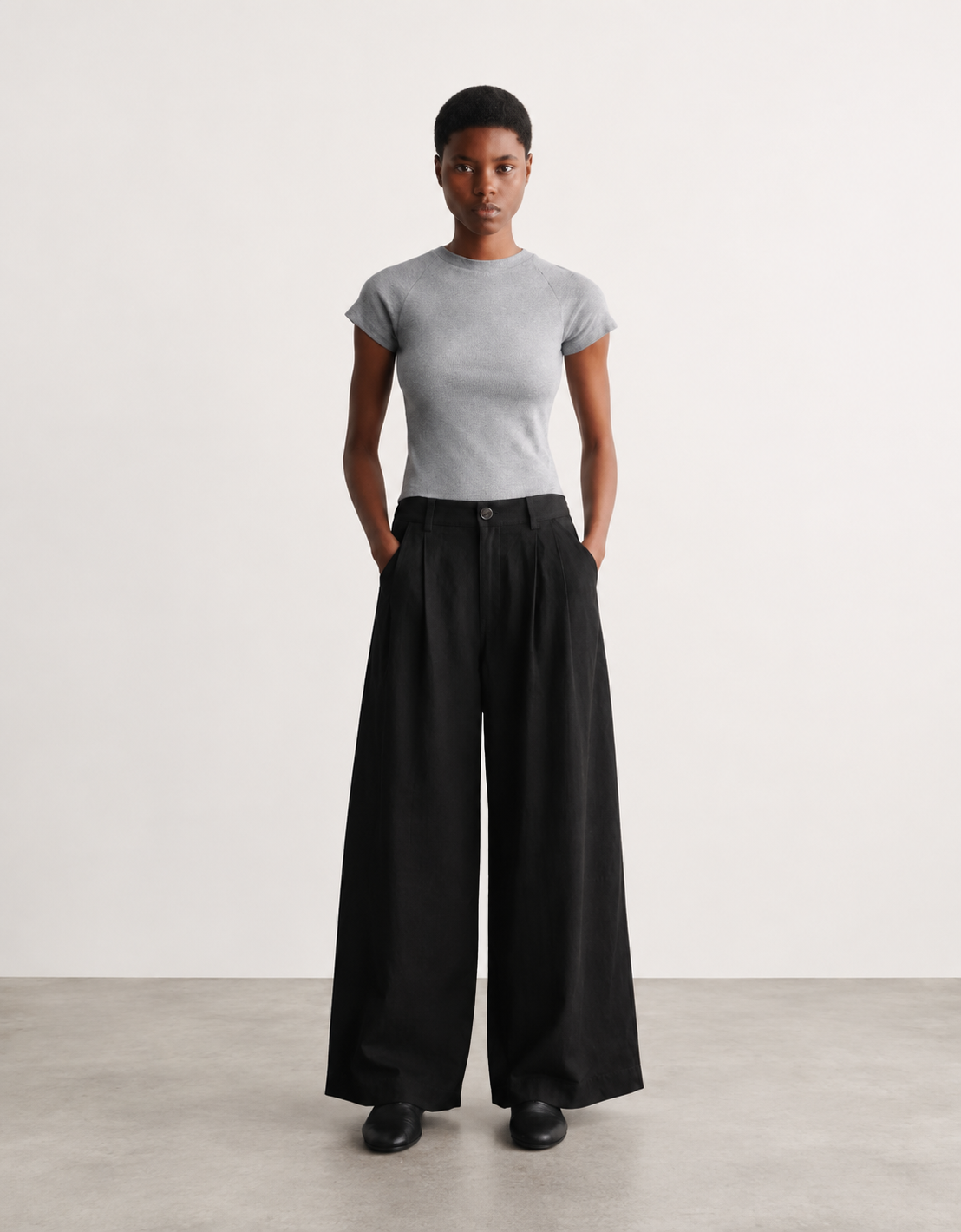 Pantalon con lino "Noon"