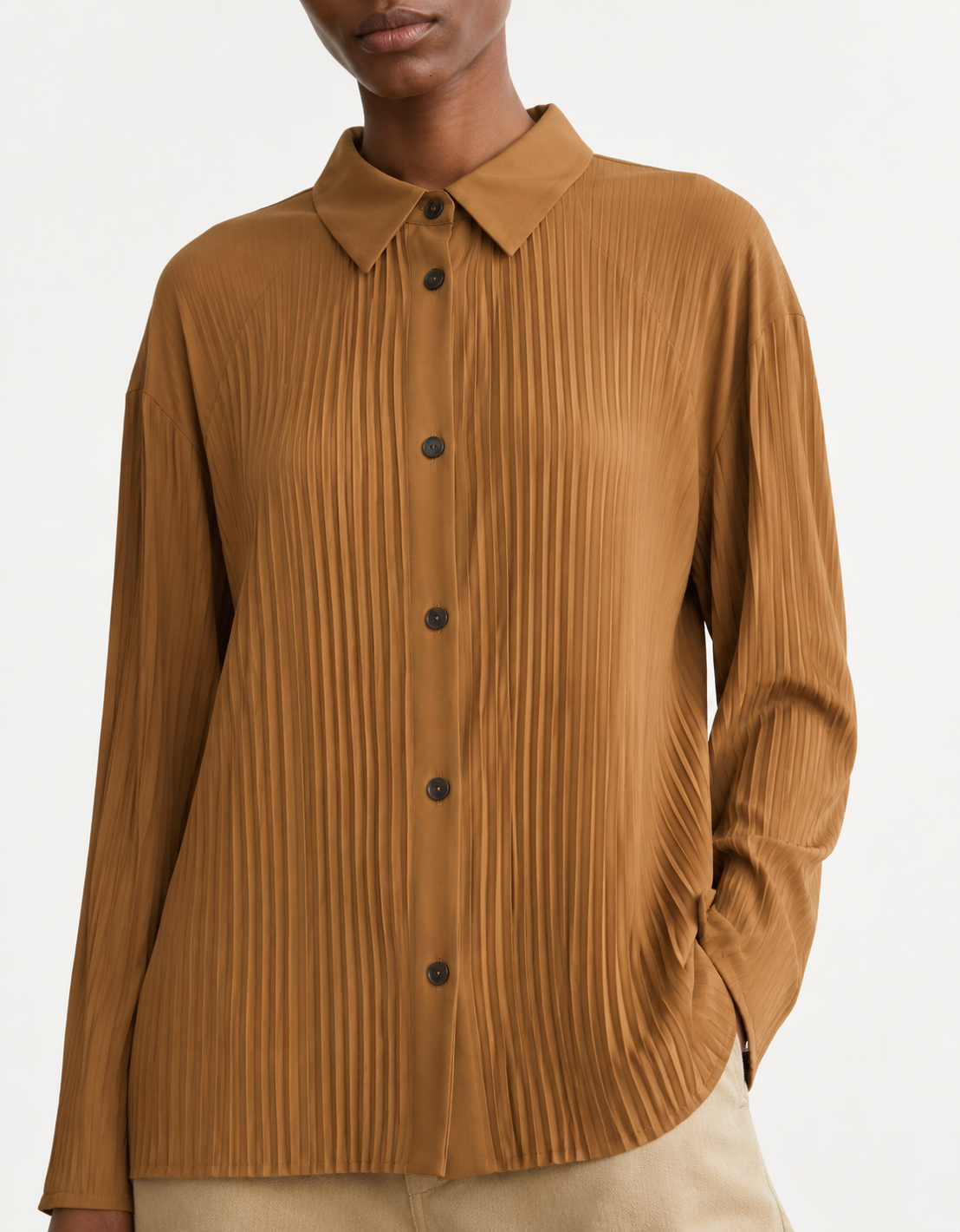 Camisa plisada "Fastoso"
