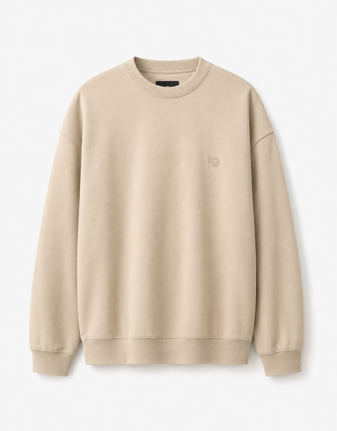 Sudadera beige "Crew"
