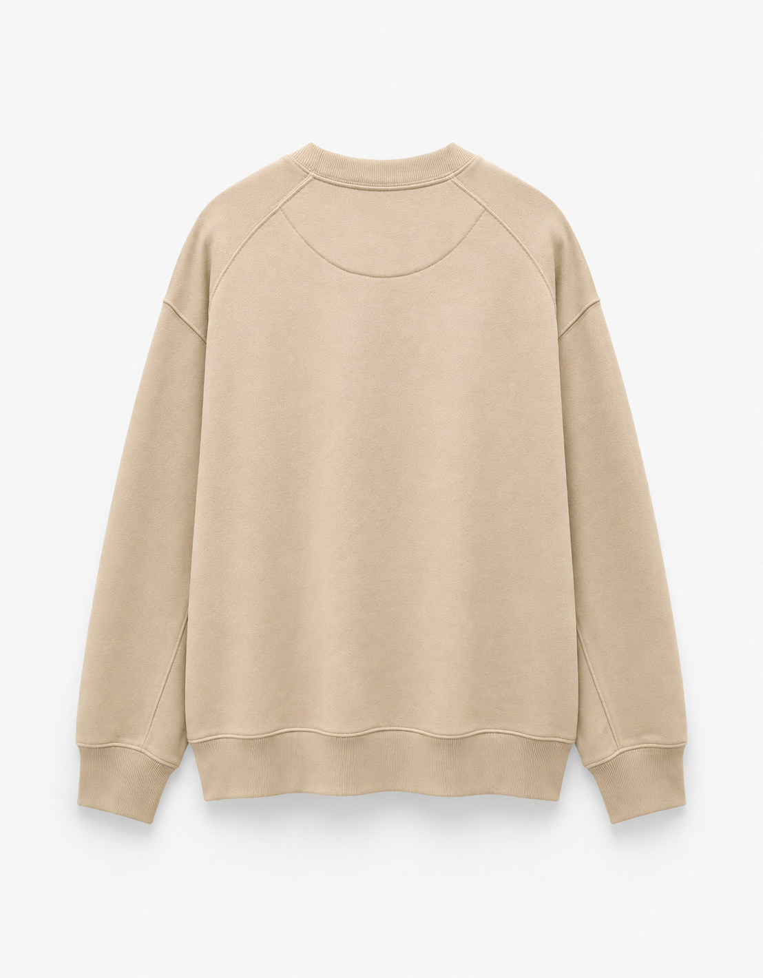 Sudadera beige "Crew"