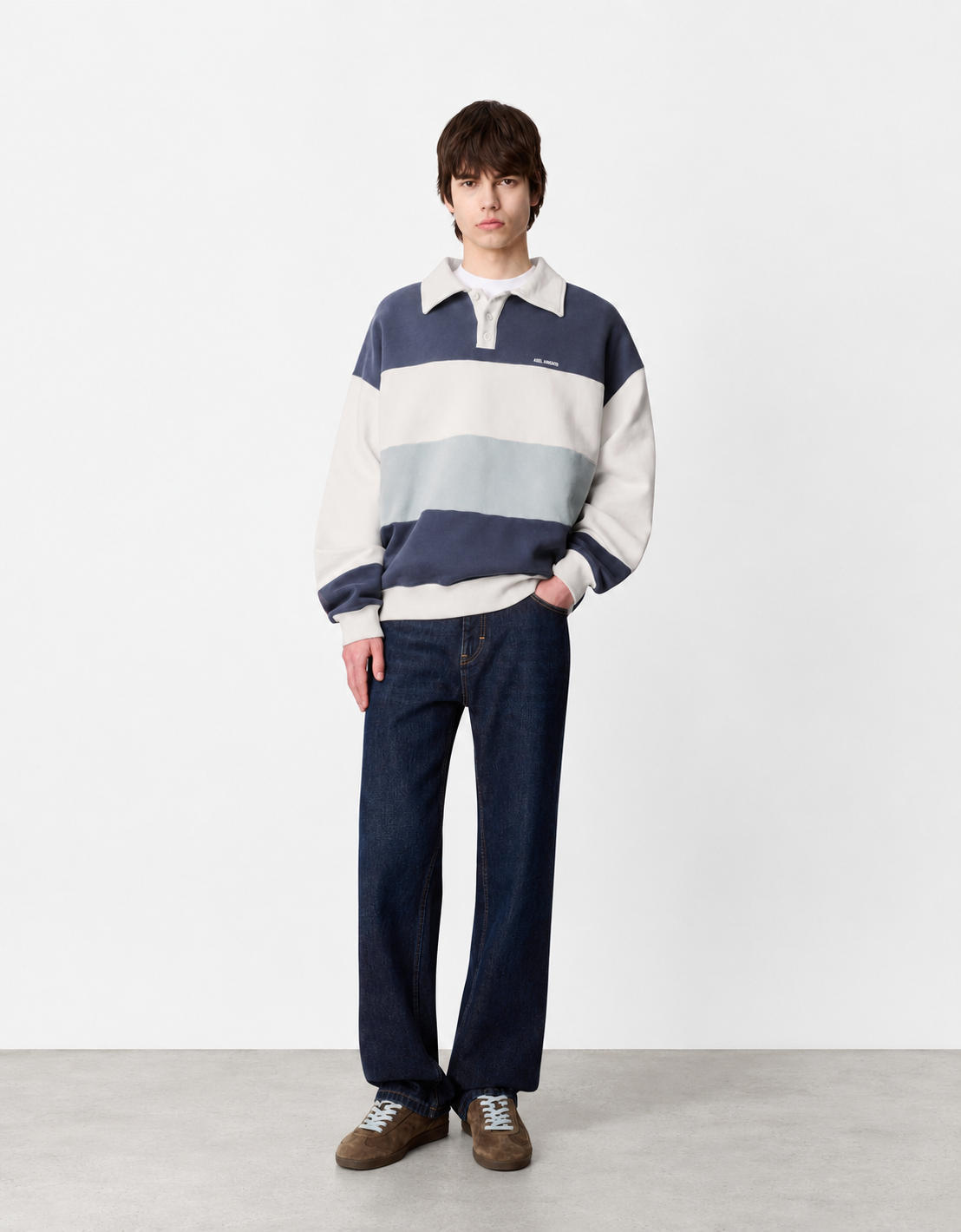 Polo sweater "Anchor"