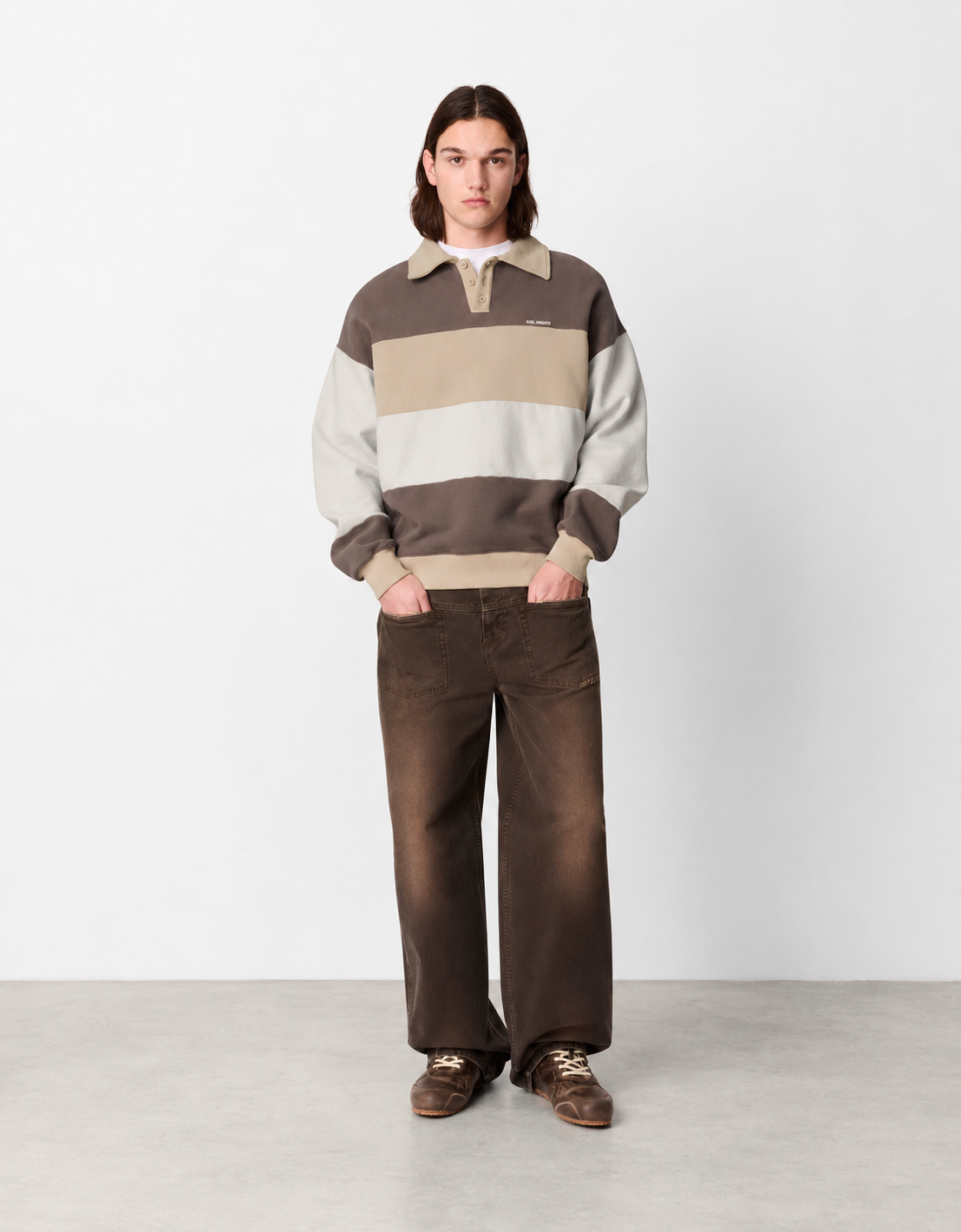 Polo sweater "Anchor"