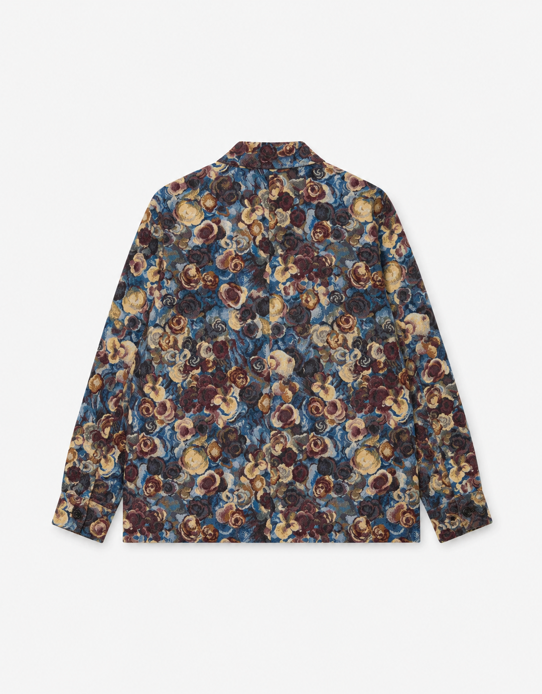Sobrecamisa jacquard flores "Flower"
