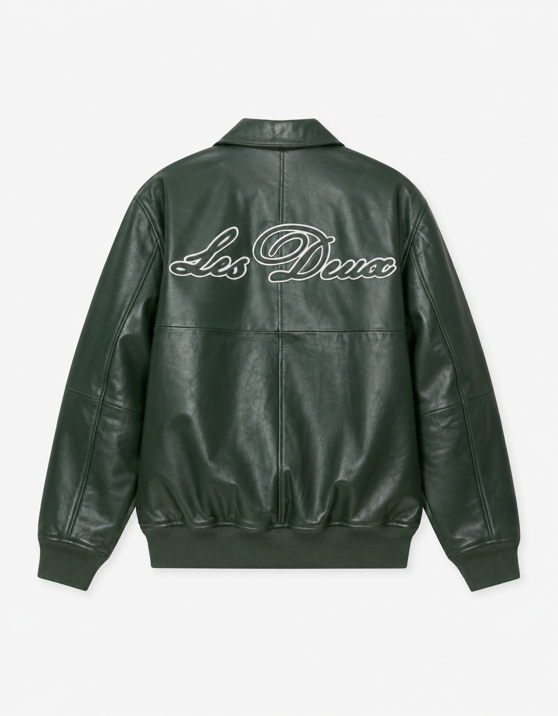 Chaqueta piel "Leather Varsity"