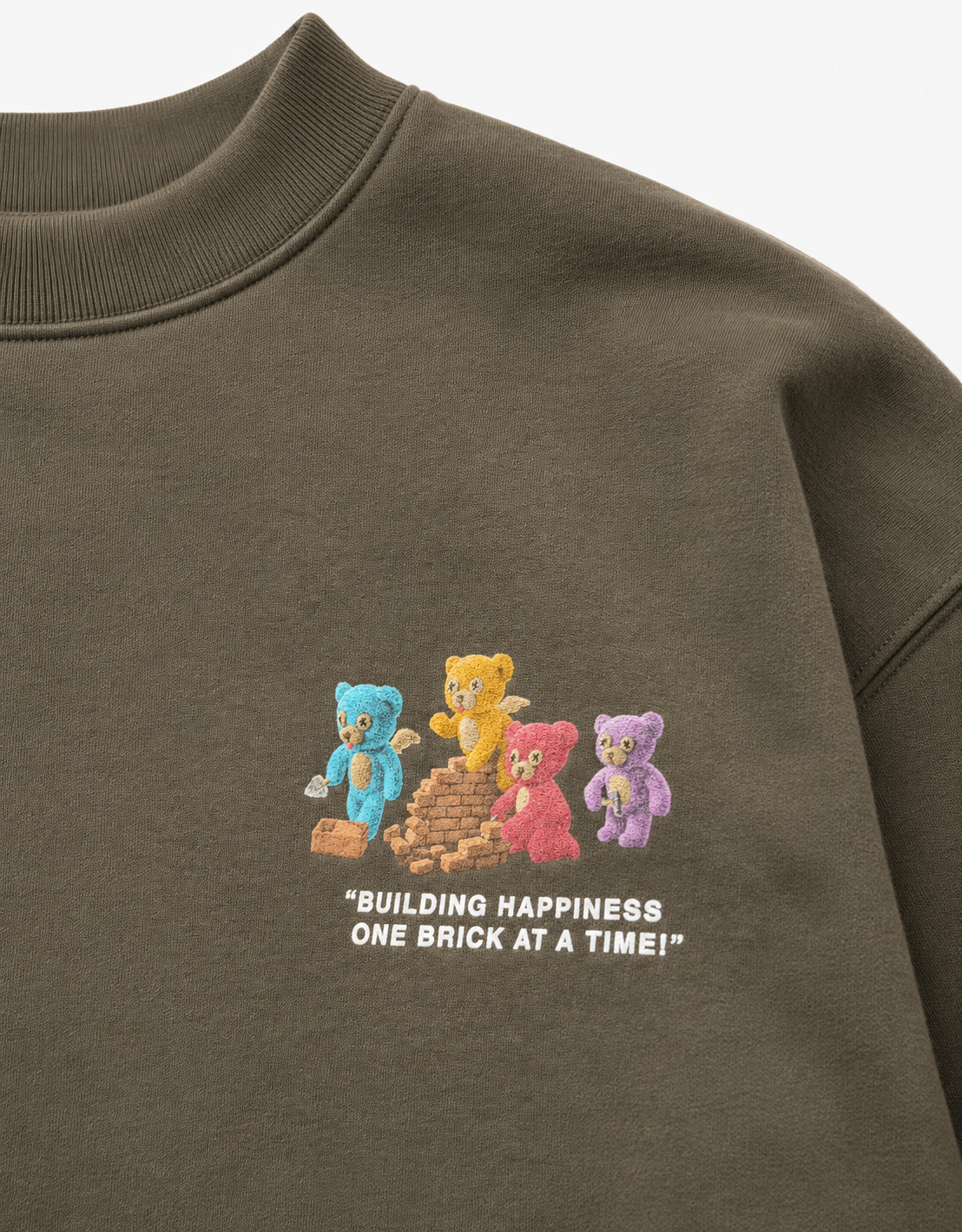 Sudadera oso "Brick"