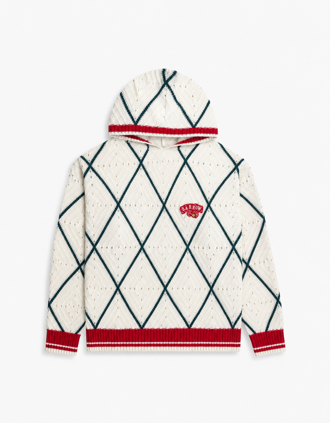 "Dice" knit sweatshirt
