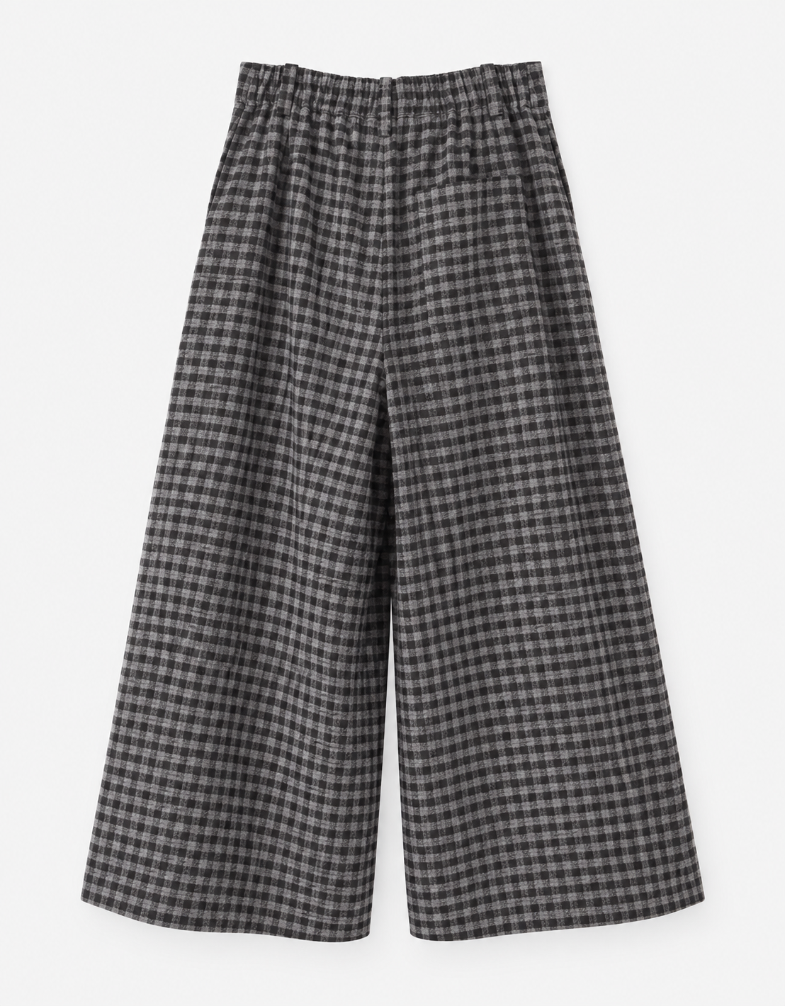 Pantalón algodón y lana cuadros