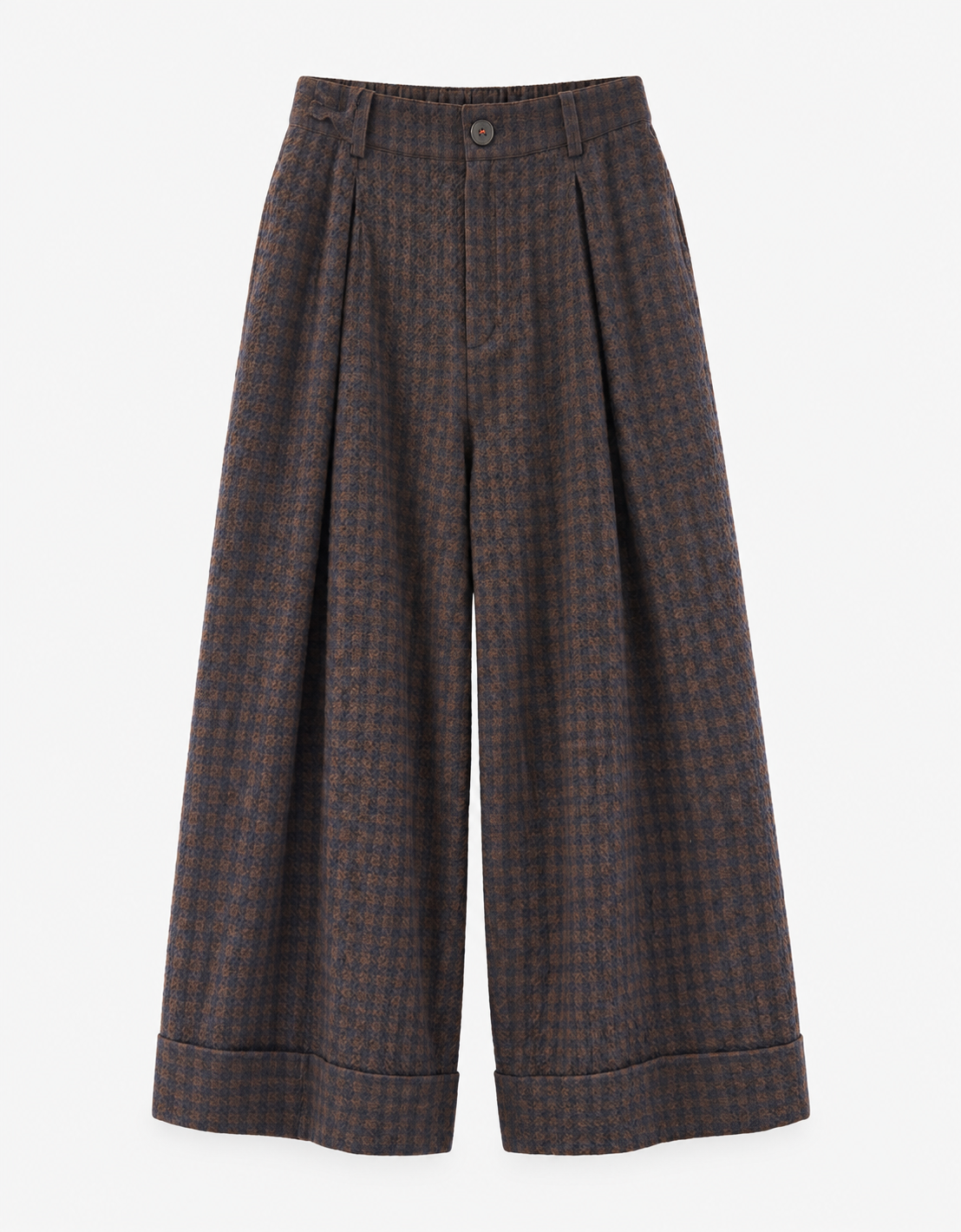 Pantalón amplio lana