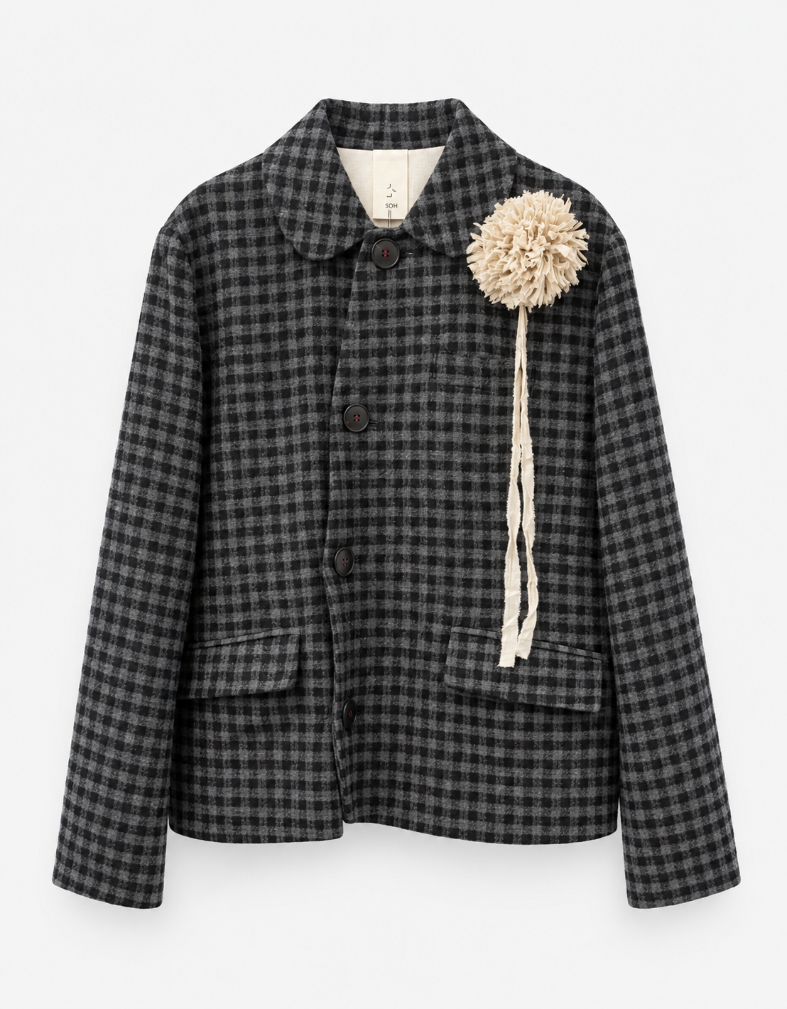 Chaqueta algodón lana