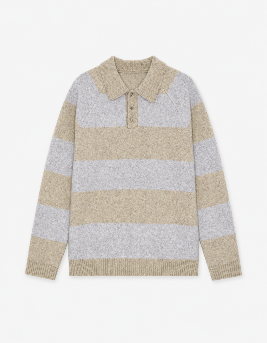 Pull à col roulé « Gary » - Marron chiné