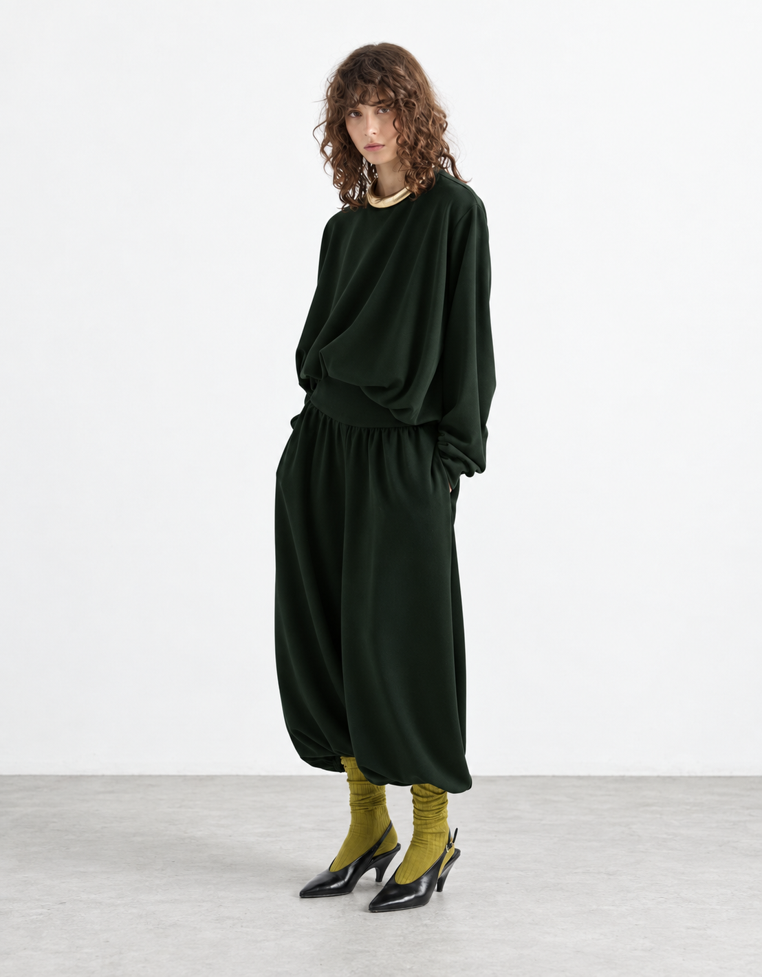 Pantalón fluido "Selva"