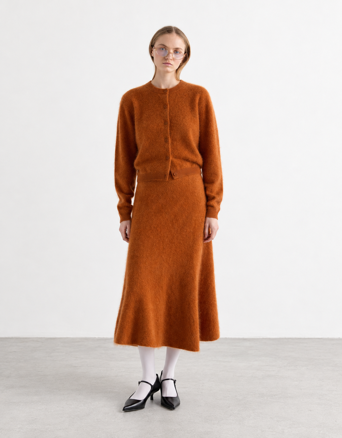 Falda lana "Zucca"
