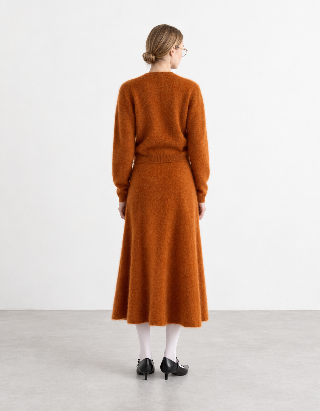 Falda lana "Zucca"