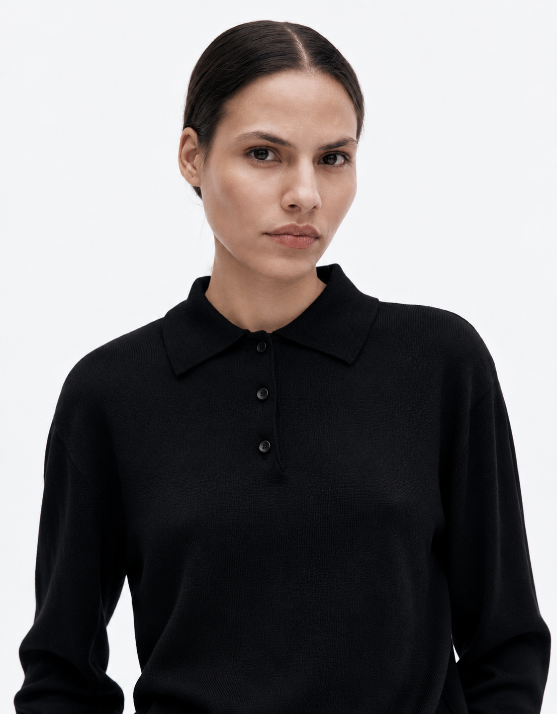 Polo merino "Her Merino Polo"