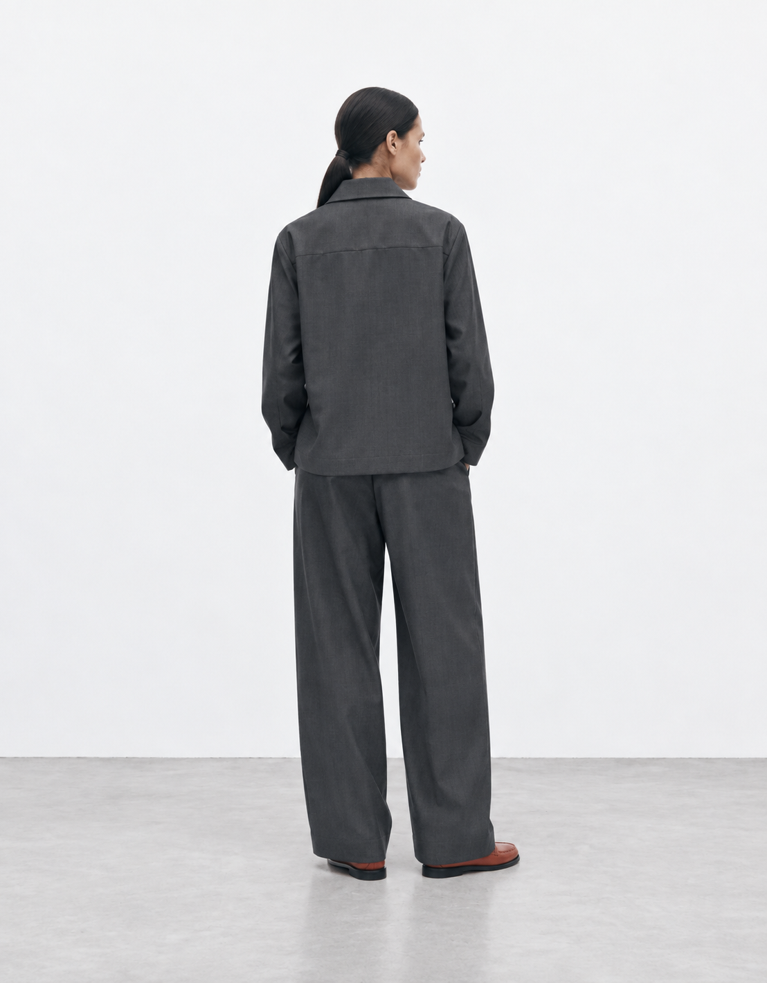 Sobrecamisa lana "Her Sartorial Overshirt Wool WR"