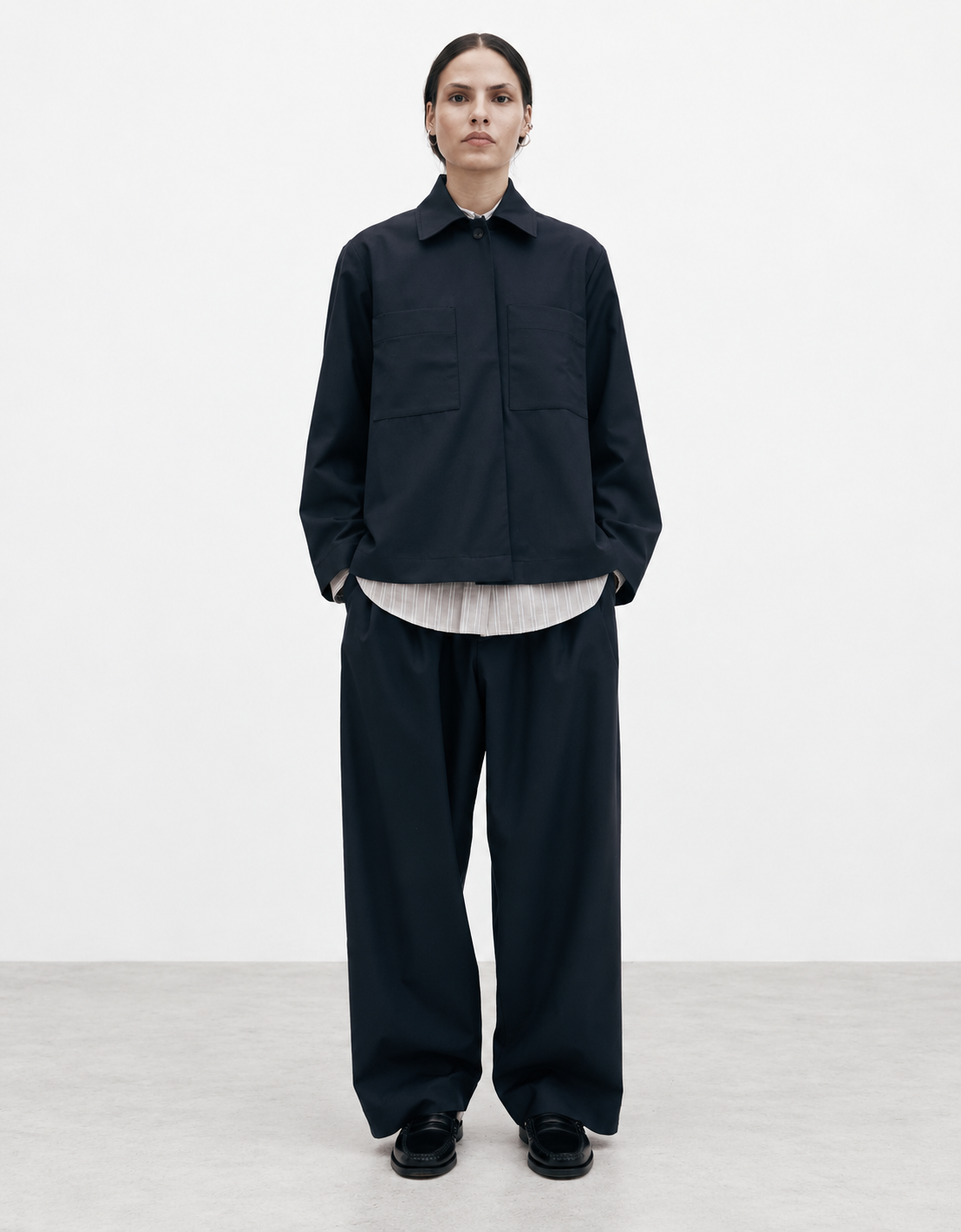 Sobrecamisa lana "Her Sartorial Overshirt Wool WR"