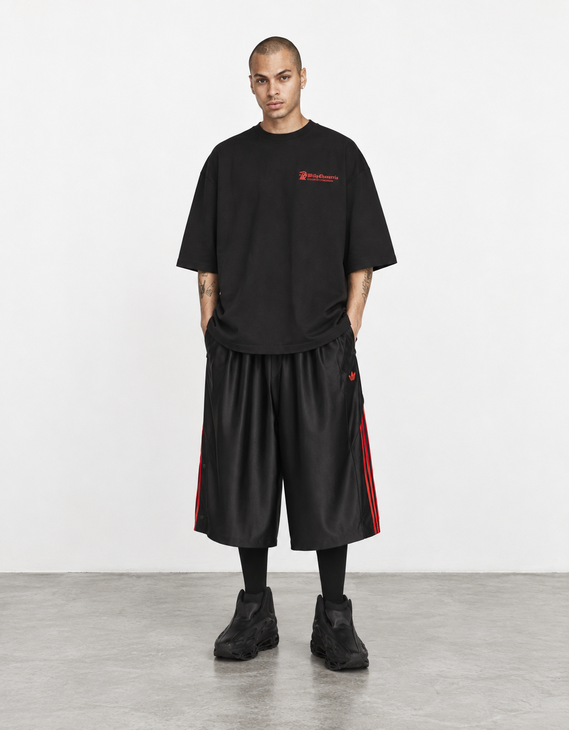 Camiseta negra "Atelier Tee" - aWC