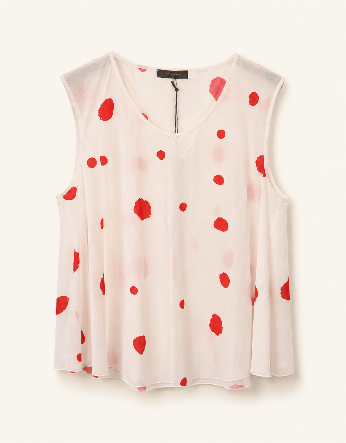 Blusa puntos "Pois Rosso"