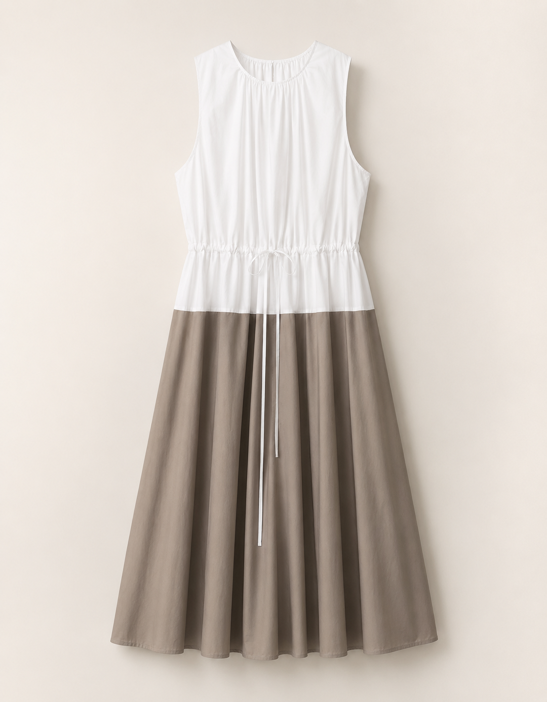 Vestido dos colores algodón